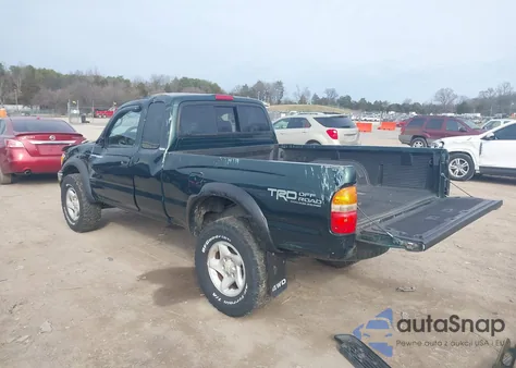 2003 Toyota Tacoma из США, поврежденный, VIN 5TEWM72N23Z180375